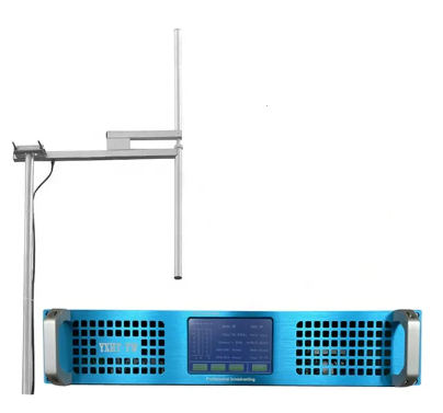 1KW Touch Screen Radio broadcast Transmitter + Dipole Antenna Free Shipping