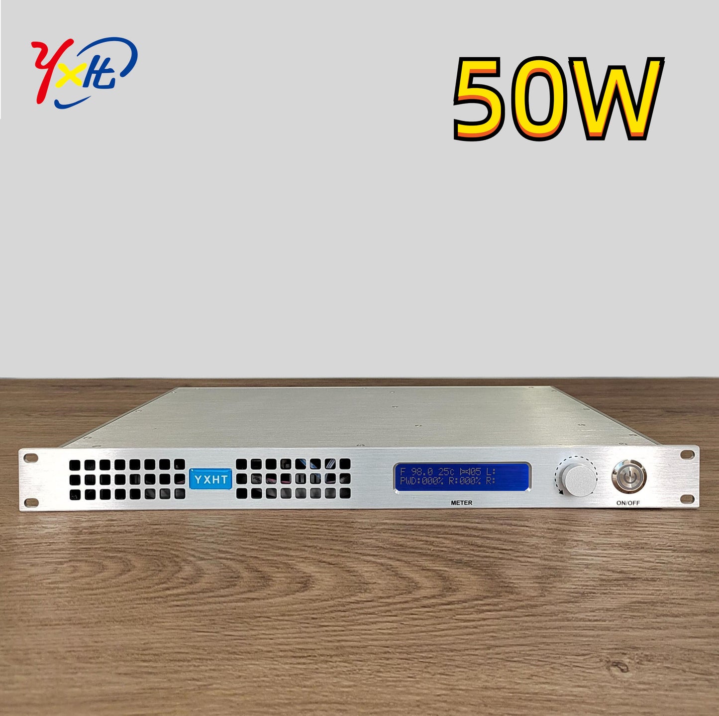 50W FM Transmitter+Antenna+Cables with connectors Free Shipping