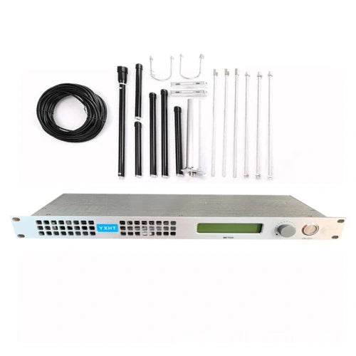 200W FM Broadcast Transmitter + Antenna + Cables Free shipping