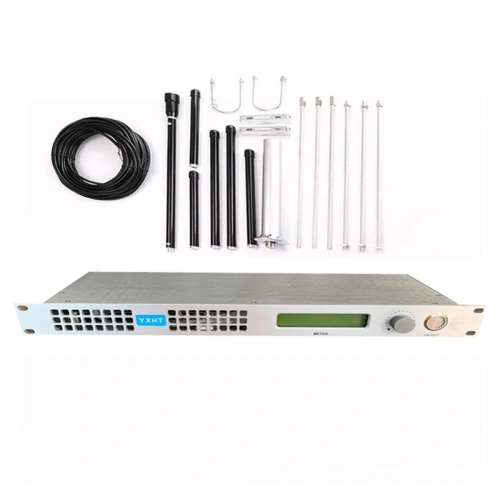 50W FM Transmitter+Antenna+Cables with connectors Free Shipping