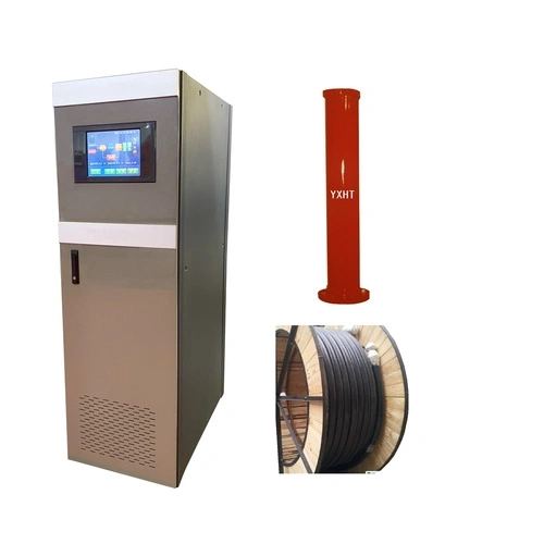 3KW ATV Transmitter + UHF Slot-6 TV Antenna + 30 Meters Cables with Connector for TV station