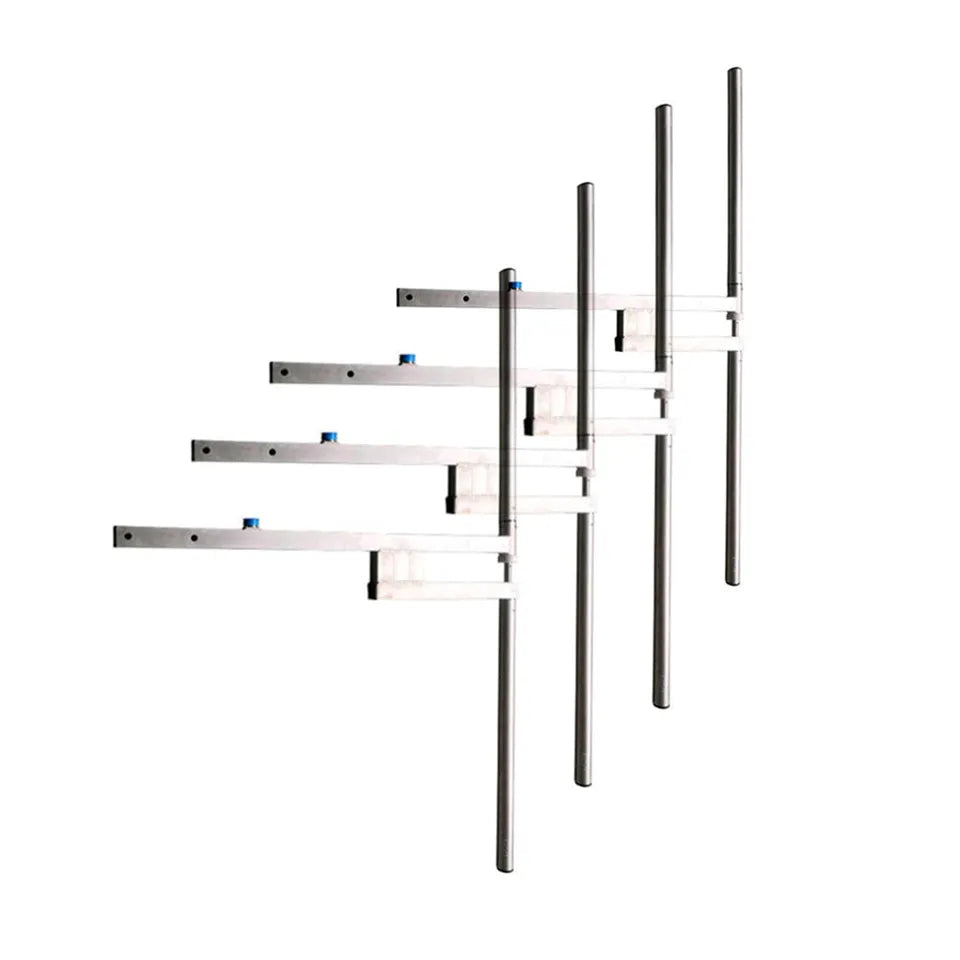 3KW FM Radio Broadcast Transmitter + 4-Bay Antenna + 30 Meters Cables with Connector