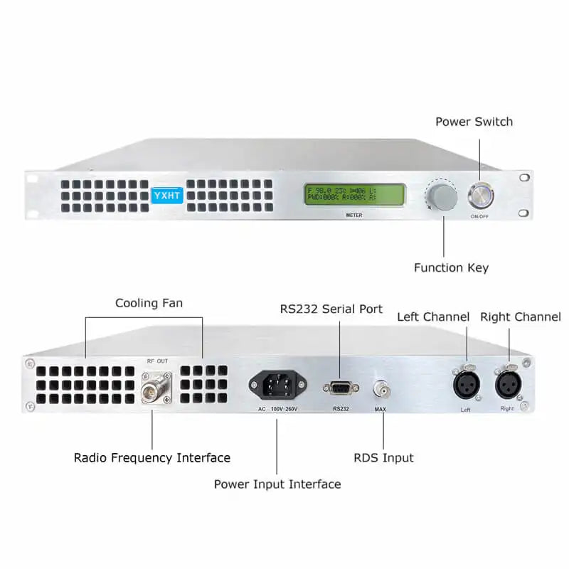 150w FM Transmitter 150W FM Transmitter with Antenna and Cable