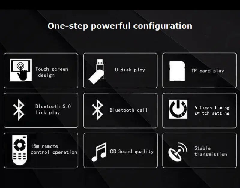 600W FM Transmitter Touch Screen