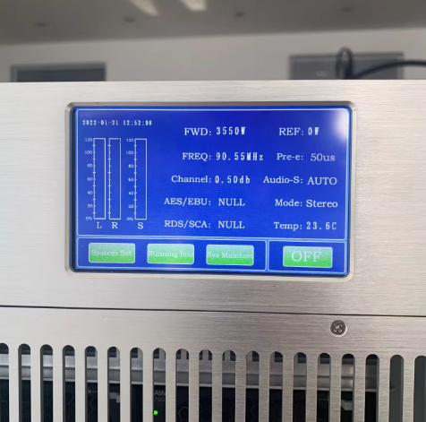 YXHT-3 3000W FM Broadcast Transmitter 3KW Transmisor For Radio Station