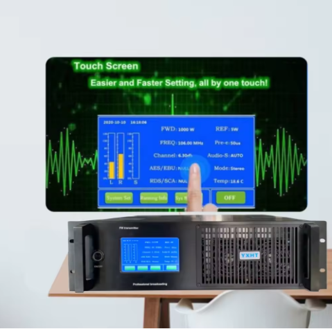 2.5KW  FM Transmitter YXHT-2 for Radio Station Free shipping 6 year warranty