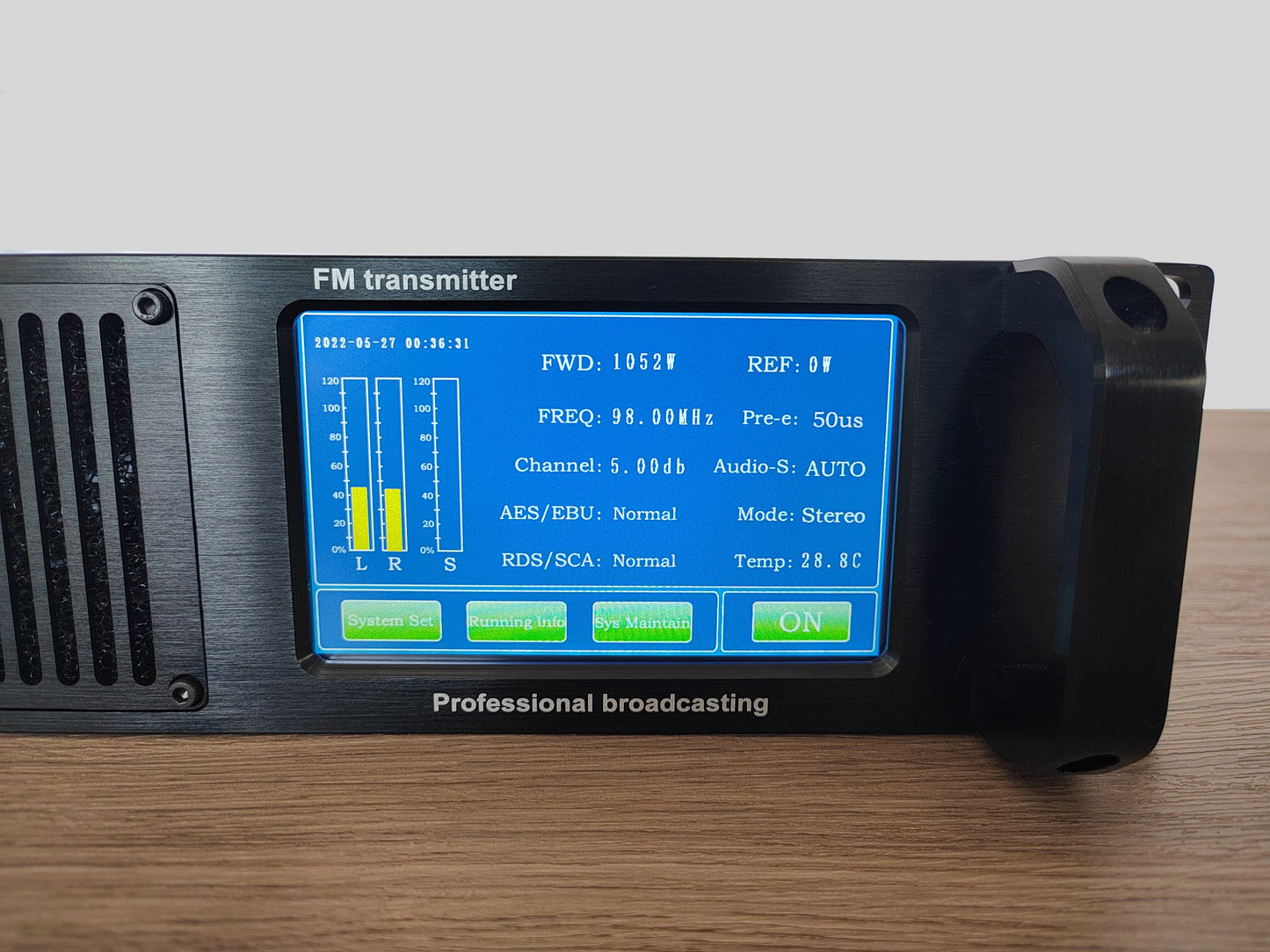 300W/350W FM Touch Screen Transmitter YXHY-2