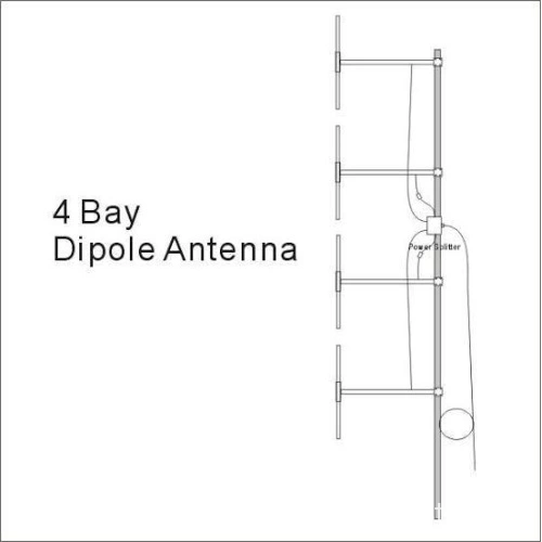 4 bay FM Dipole Antenna